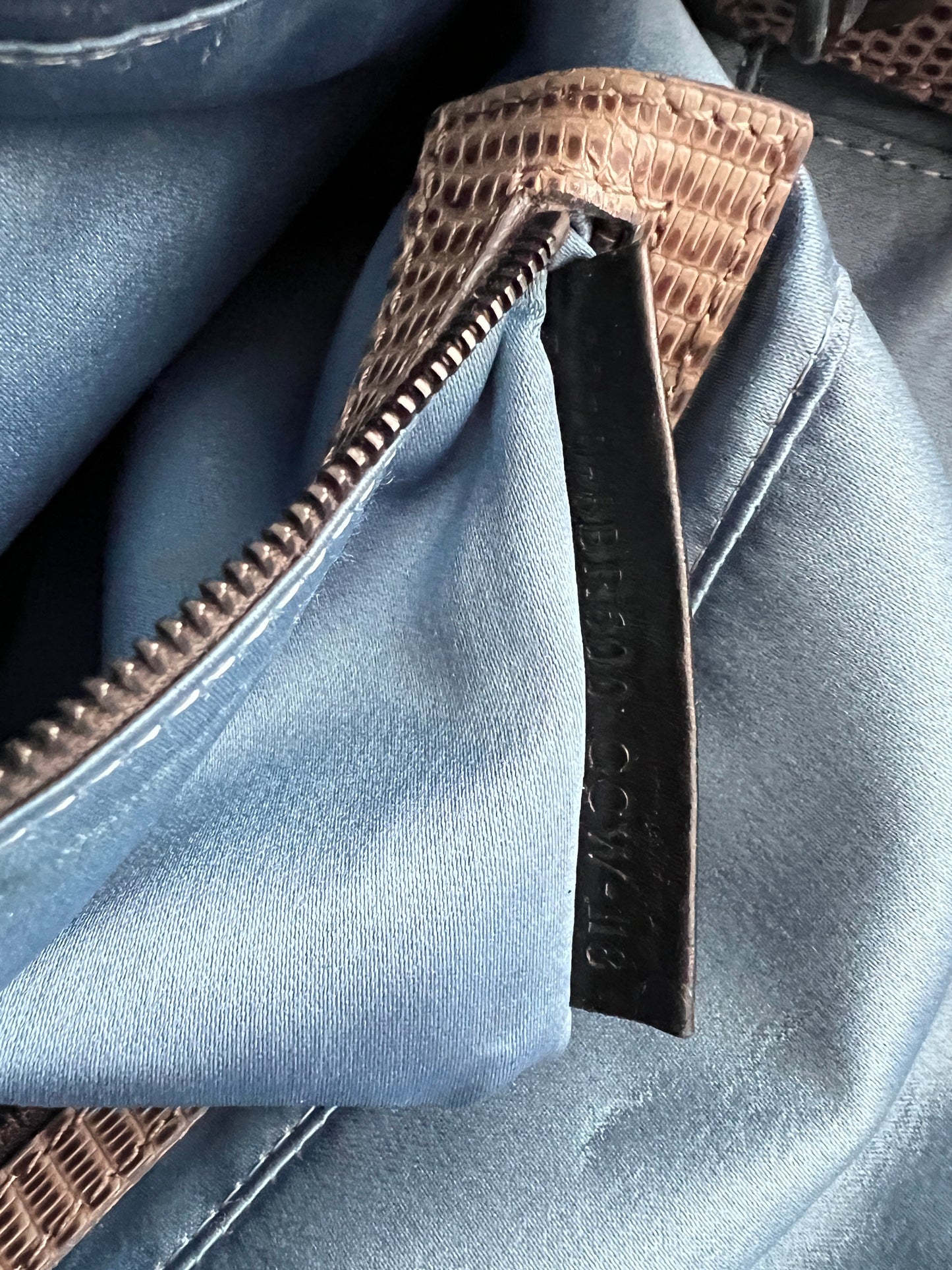 Fendi black &silver beaded baguette