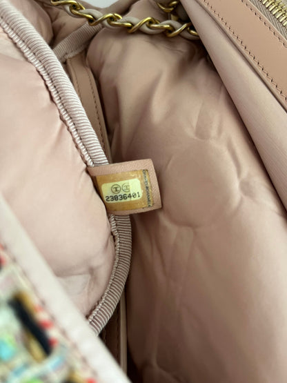 Chanel multicolor big size flap bag