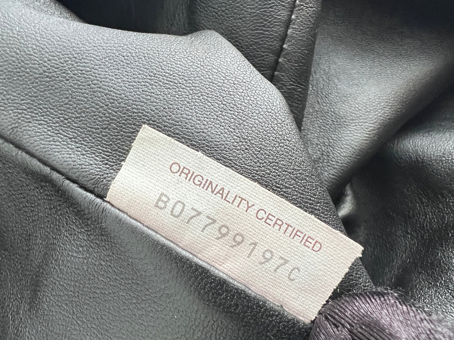 Bottega Veneta Black intrecciato pouch