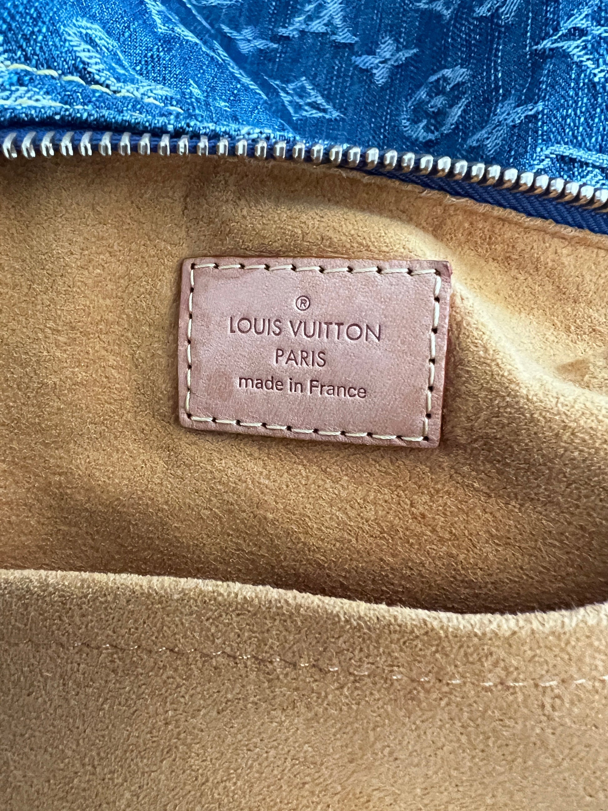 Louis Vuitton Blue Baggy Bag, Small size