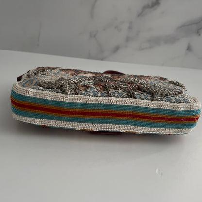 Vintage Fendi Embroidered Baguette