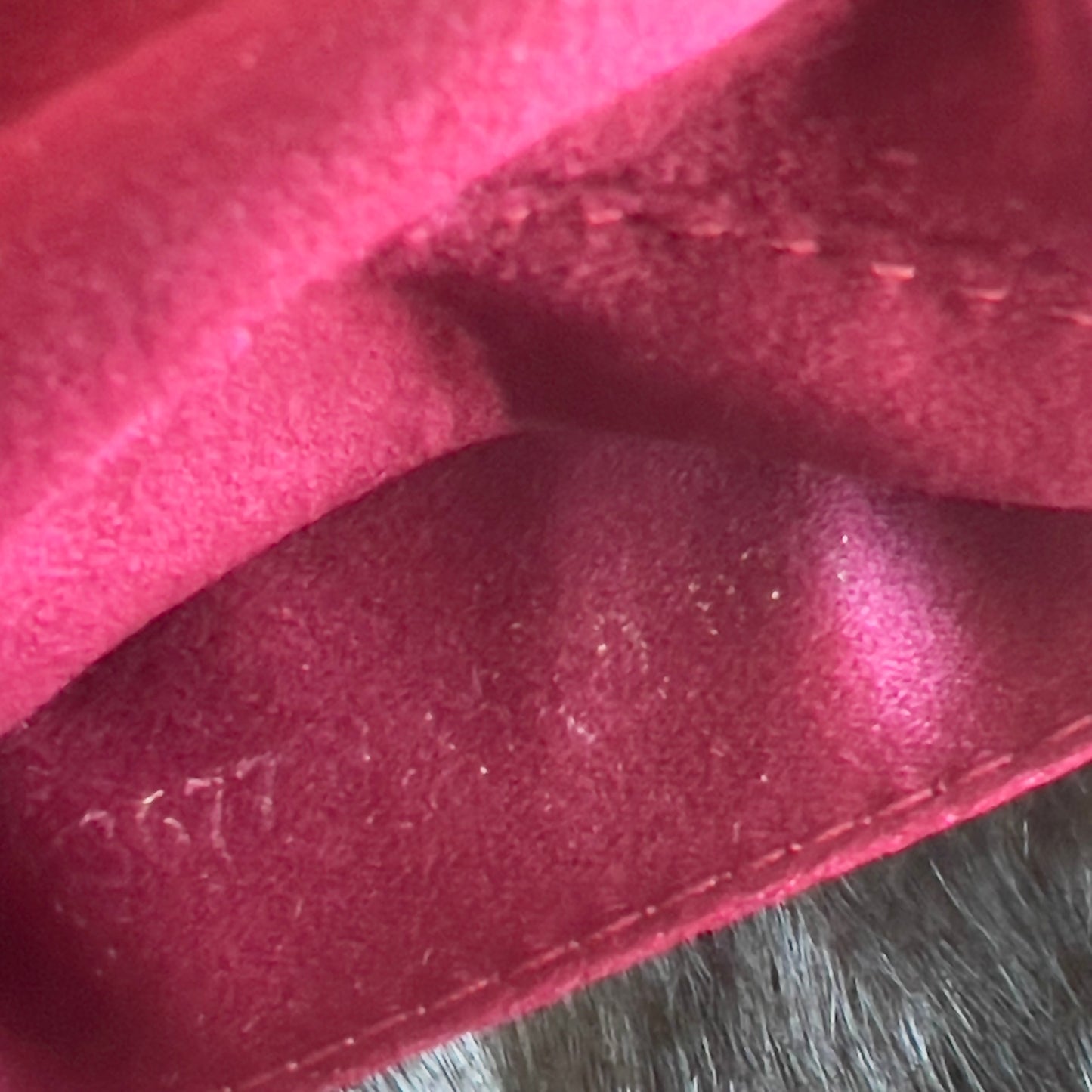 Vintage Fendi Mink Fur Mini Mamma Baguette