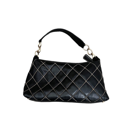 Vintage Chanel CC Surpique tote