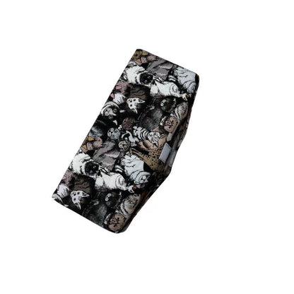 Bag pillow cat garden black for baguette