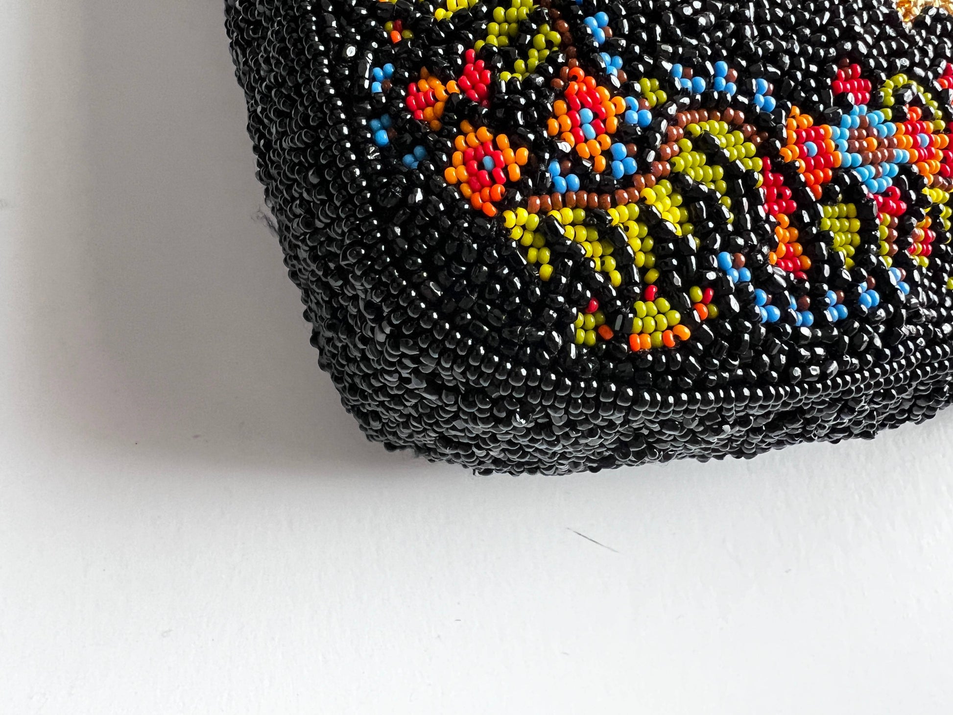 Fendi Baguette Cross stitch beaded shoulder bag