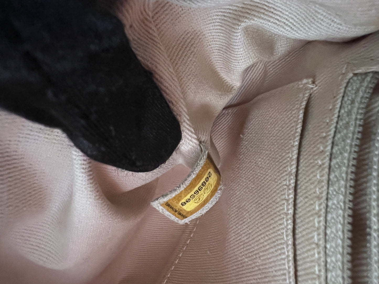 Chanel multi color cloth timeless cloth flap bag