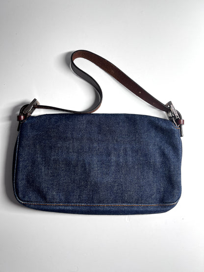 Vintage Fendi Denim baguette