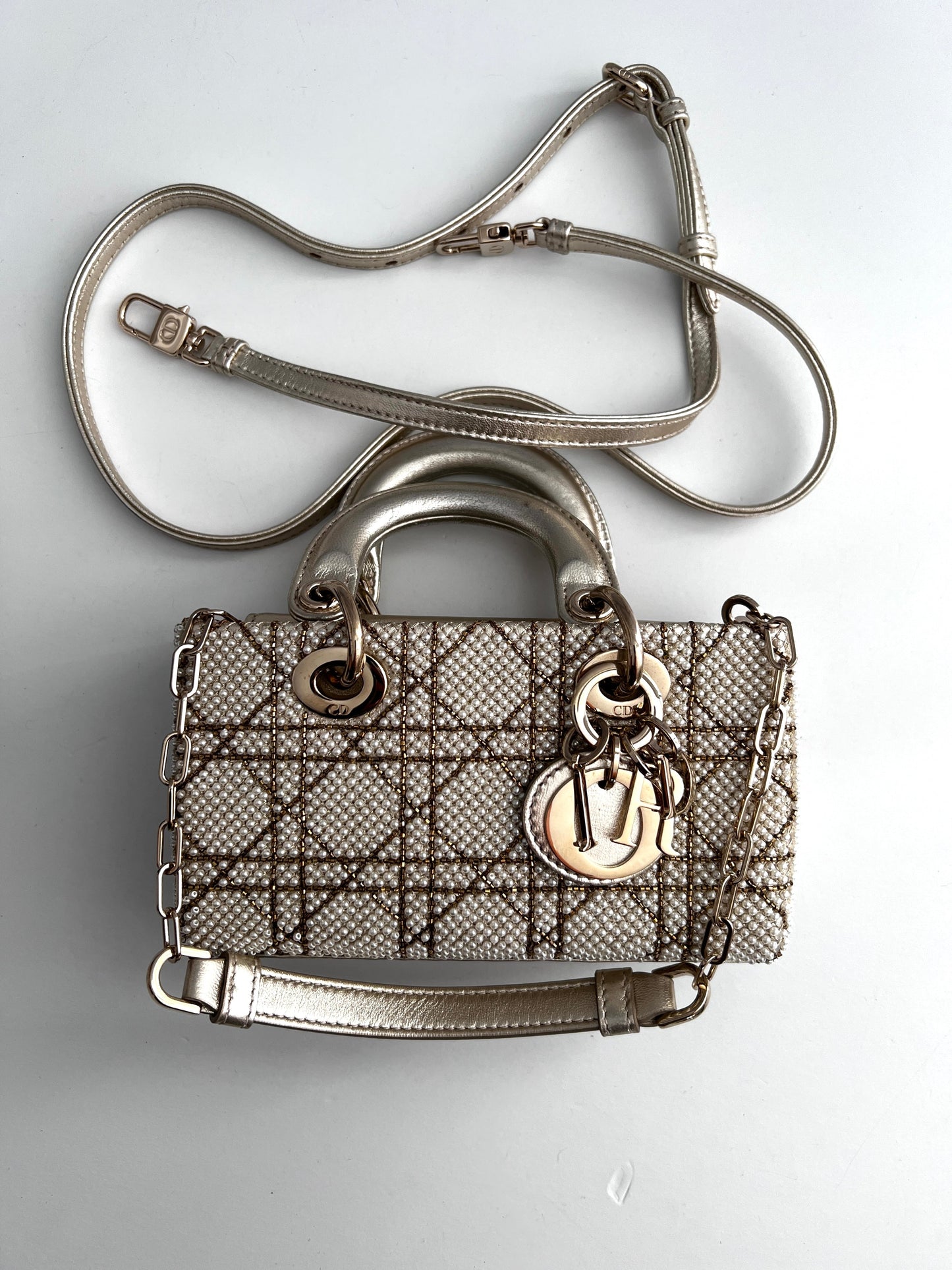 Dior pearls micro lady D-joy