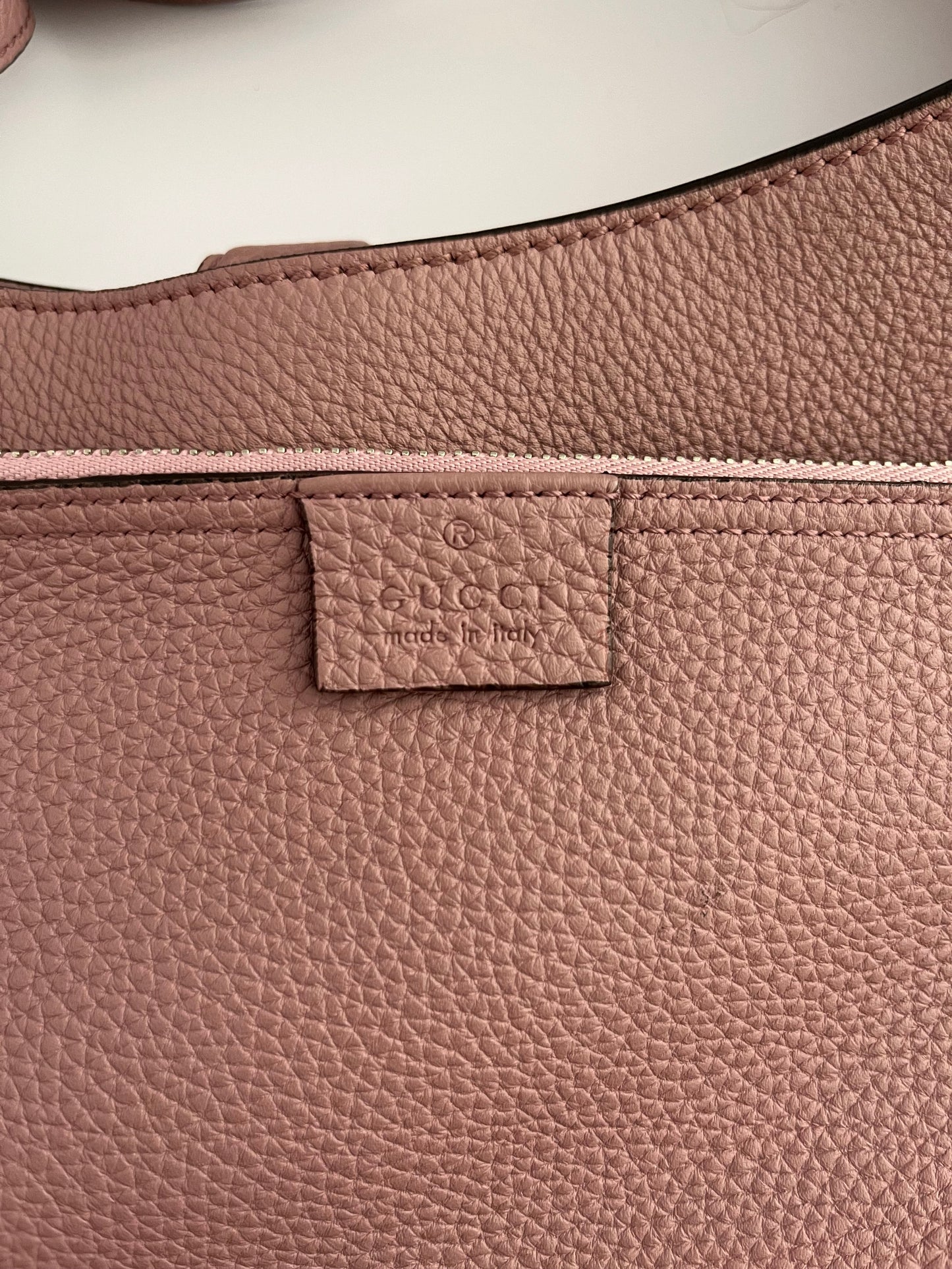 Gucci soft Jackie Hobo big size pink