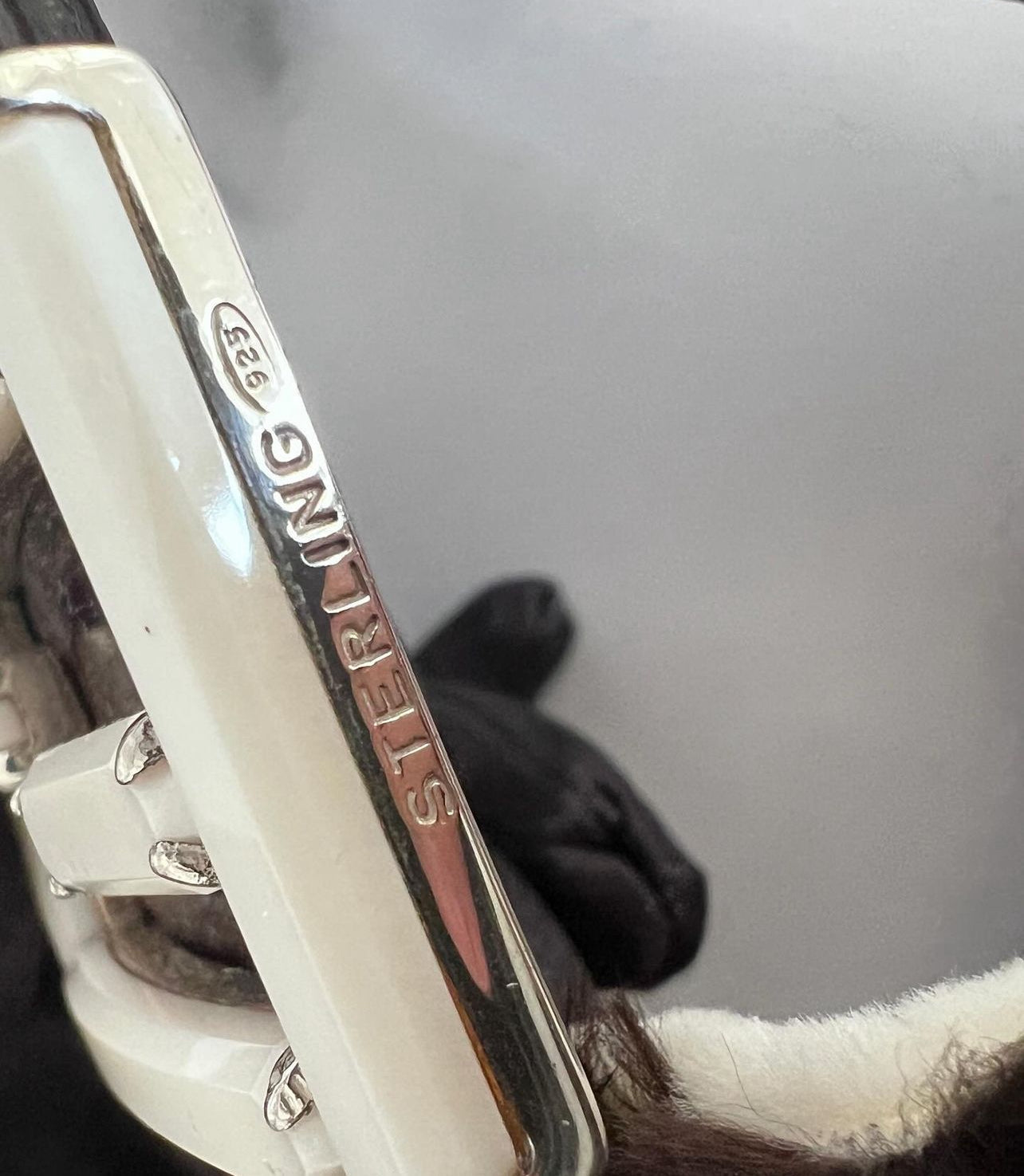 Fendi special order fur baguette