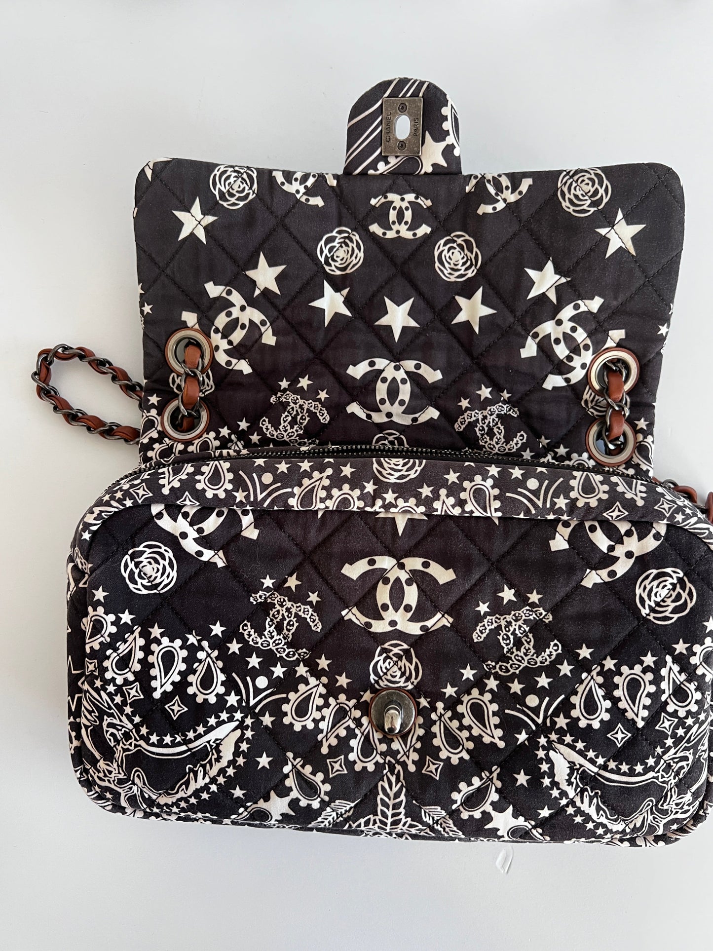 Chanel Dallas canva flap bag