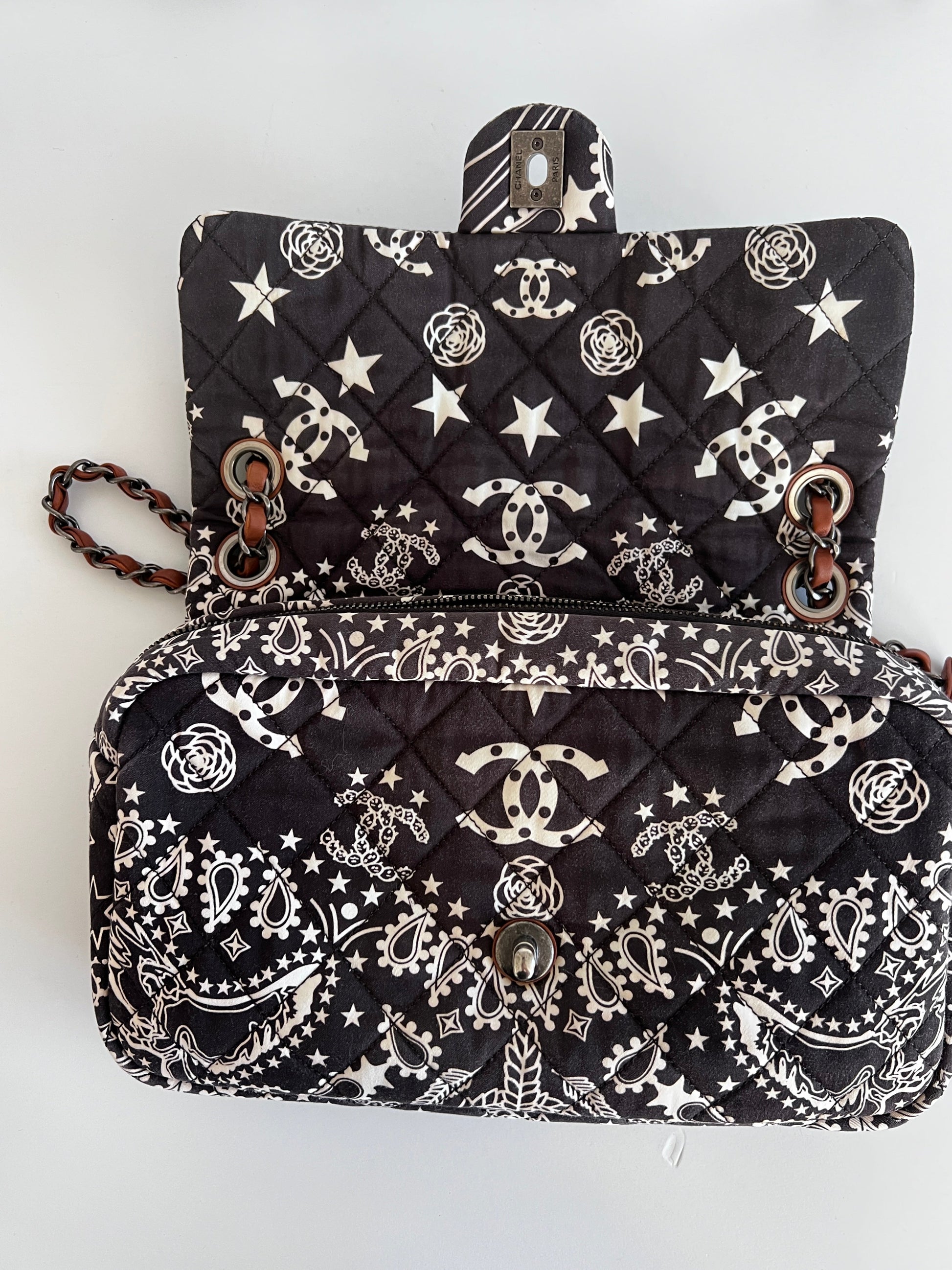 Chanel Dallas canva flap bag