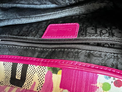 Dior filth limited edition logo saddle