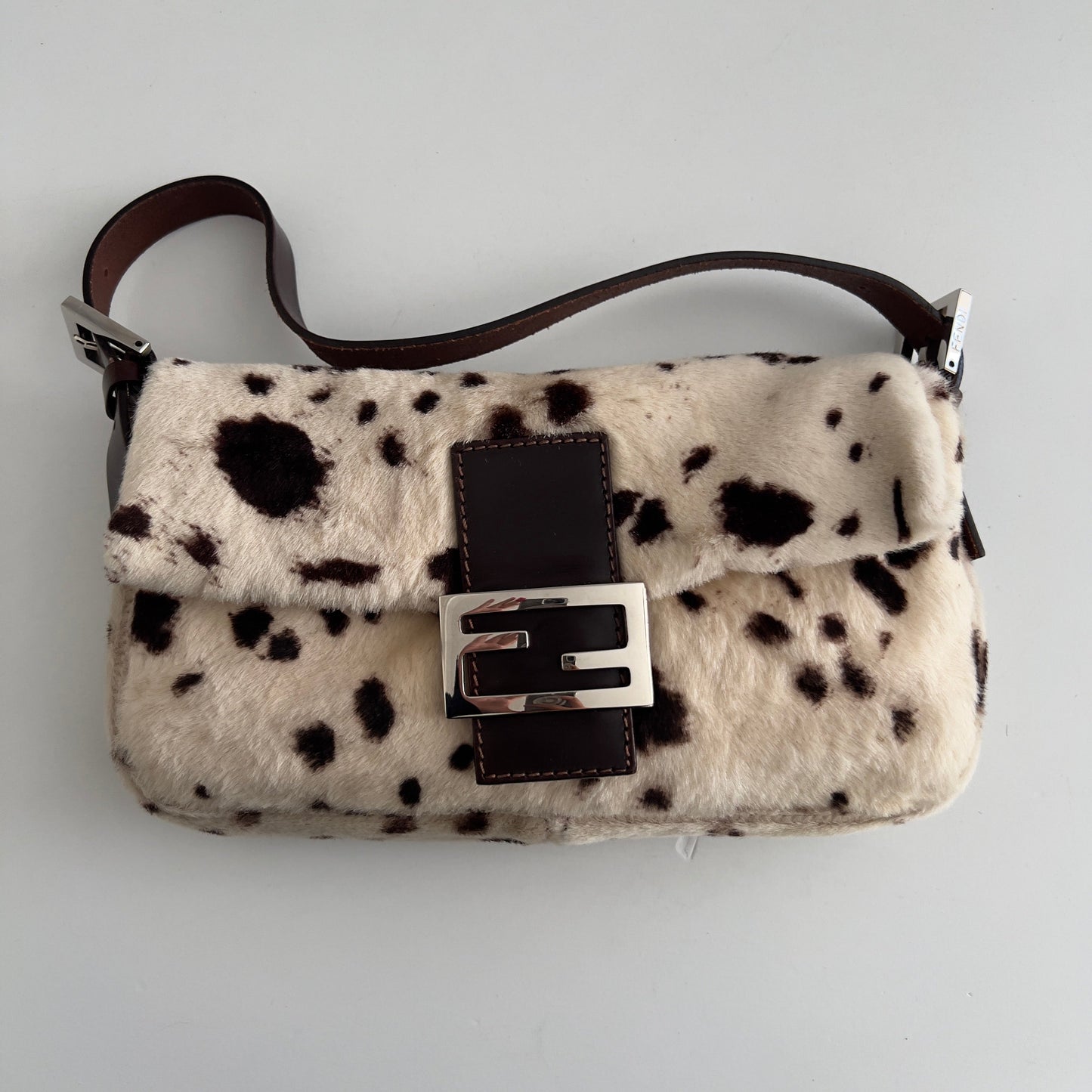 Vintage Cowhide baguette