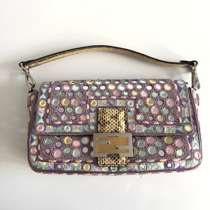 Fendi Colorful Donut Mirrors Baguette