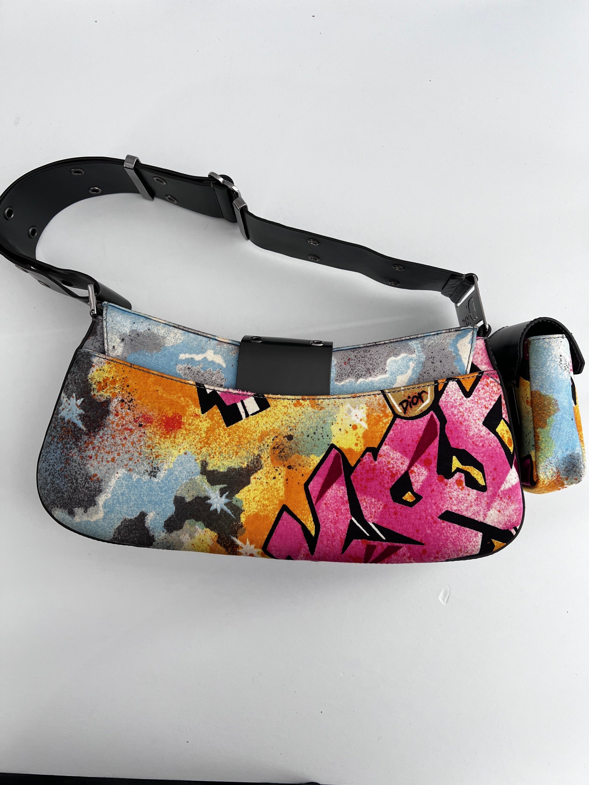 Vintage Dior graffiti Columbus bag