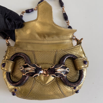 Vintage Gucci Gold Horsebit by TF