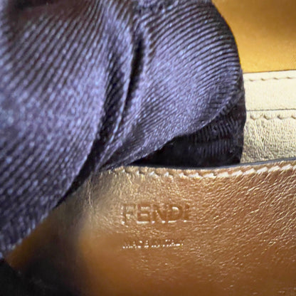 Fendi Mini Gold Sequin Baguette