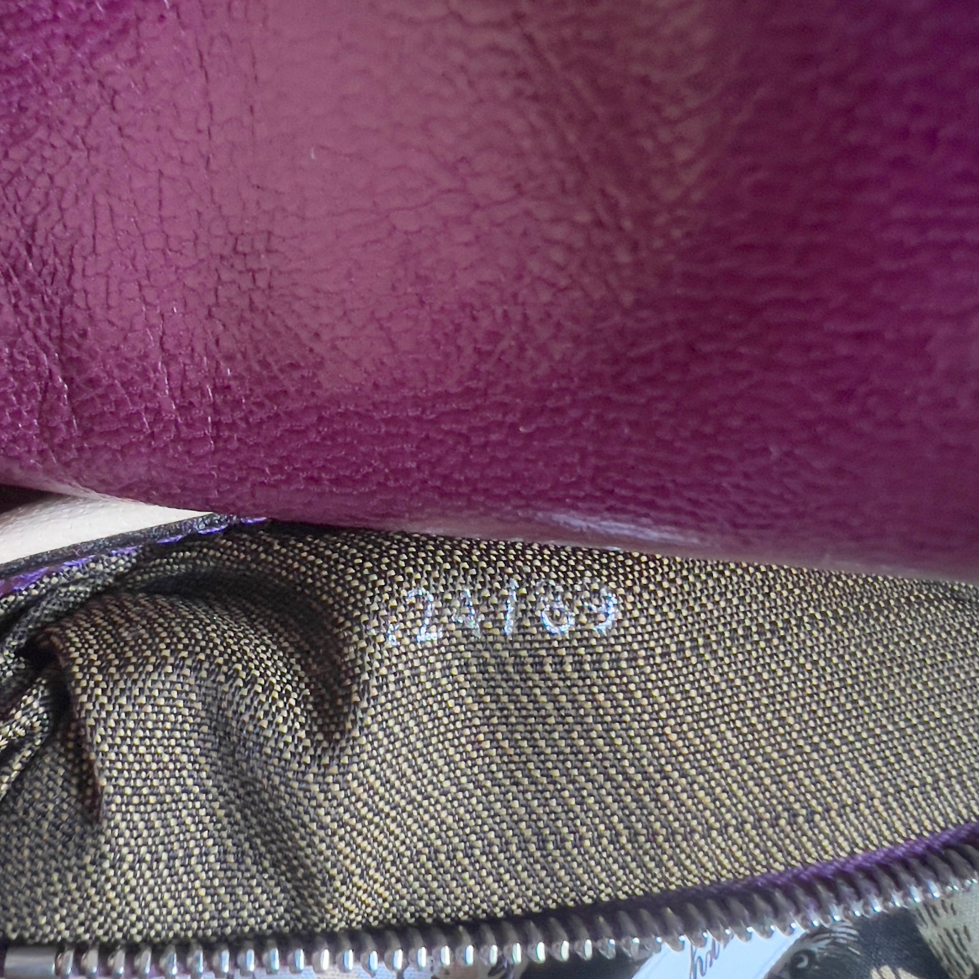 Vintage Fendi Cheetah Print Mink Fur Baguette