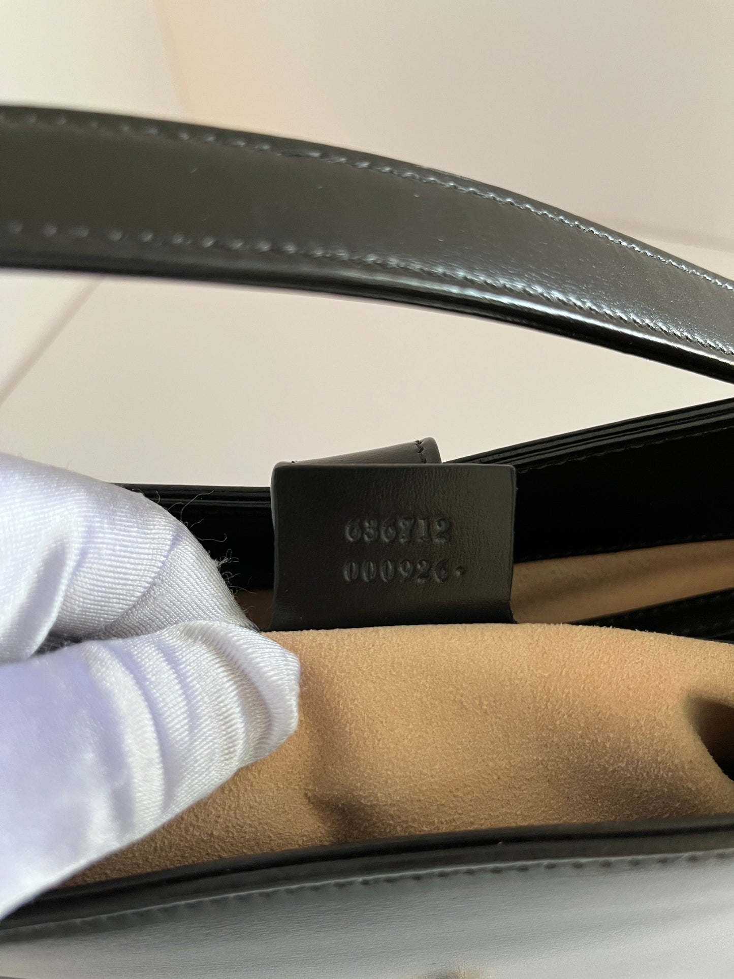 Gucci Jackie black leather shoulder bag