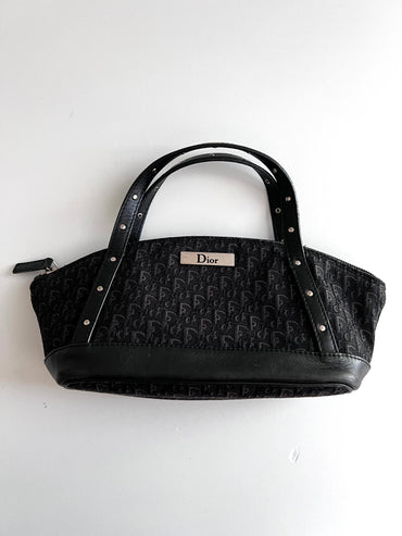 Pre-Owned Dior Vintage diorissimo canva top handle bag