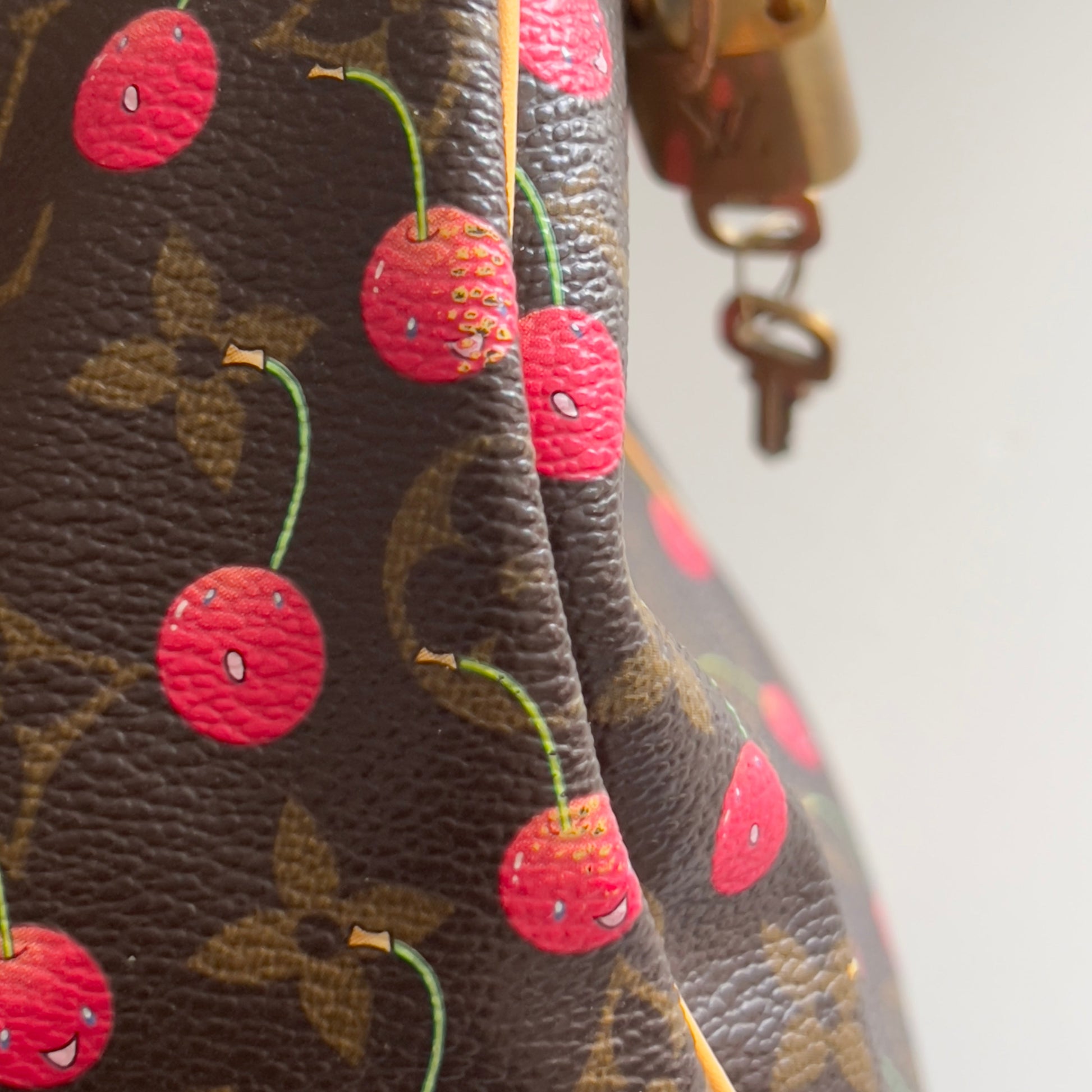 Louis Vuitton Monogram Cherries Speedy 25