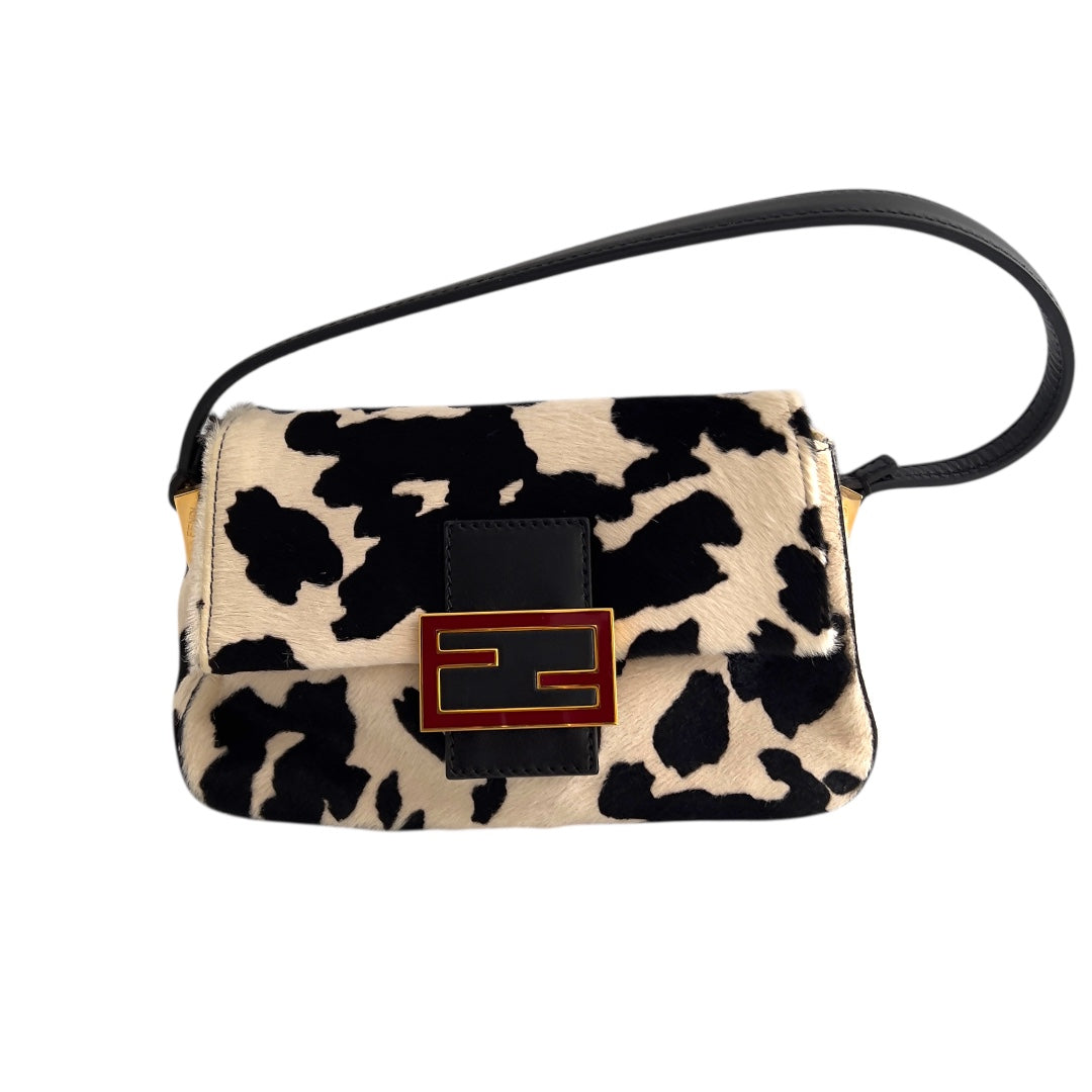 Fendi Fendi Pony Hair Mini Mamma Baguette