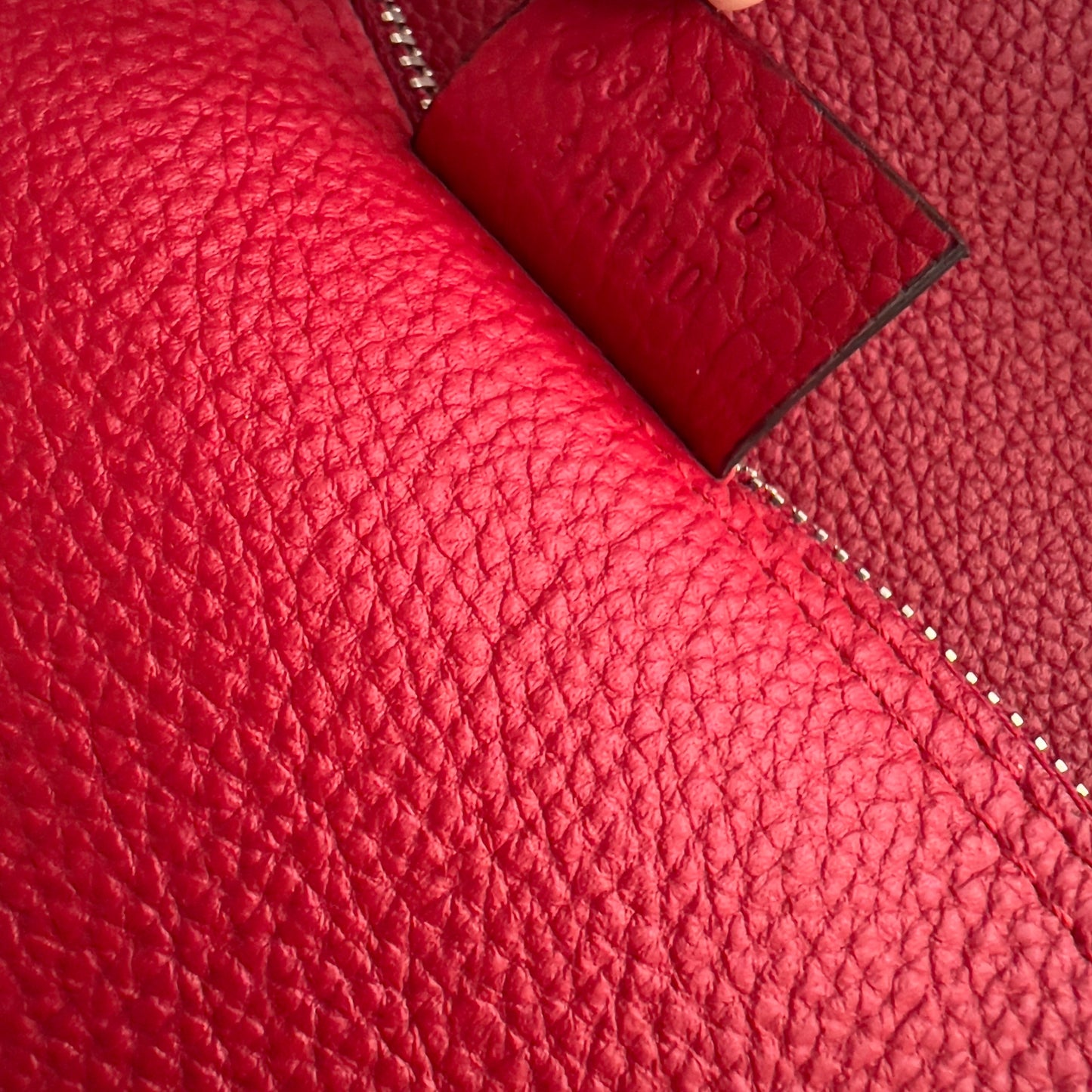Gucci Red Soft Hobo Bag Big Size