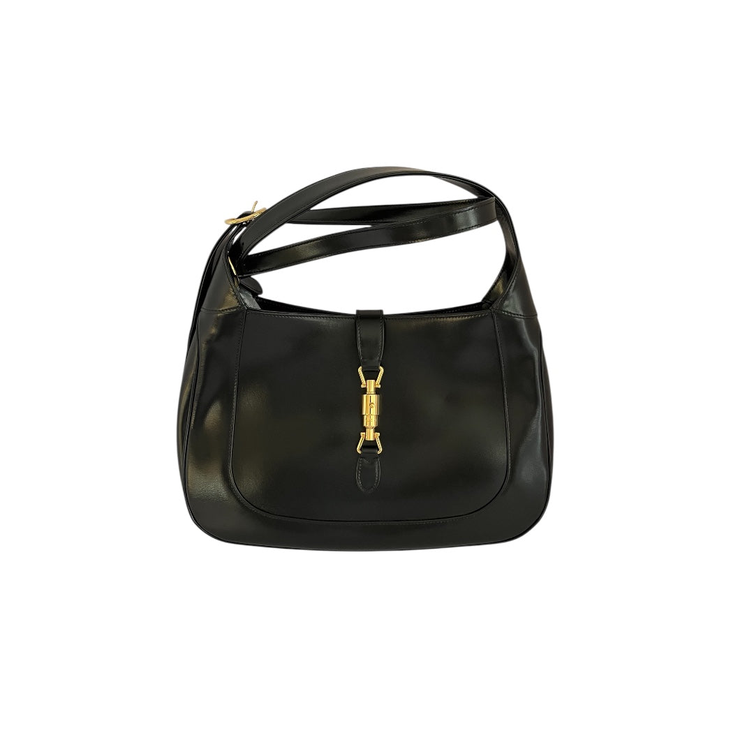 Gucci Gucci Jackie black leather shoulder bag