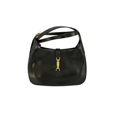 Gucci Jackie black leather shoulder bag