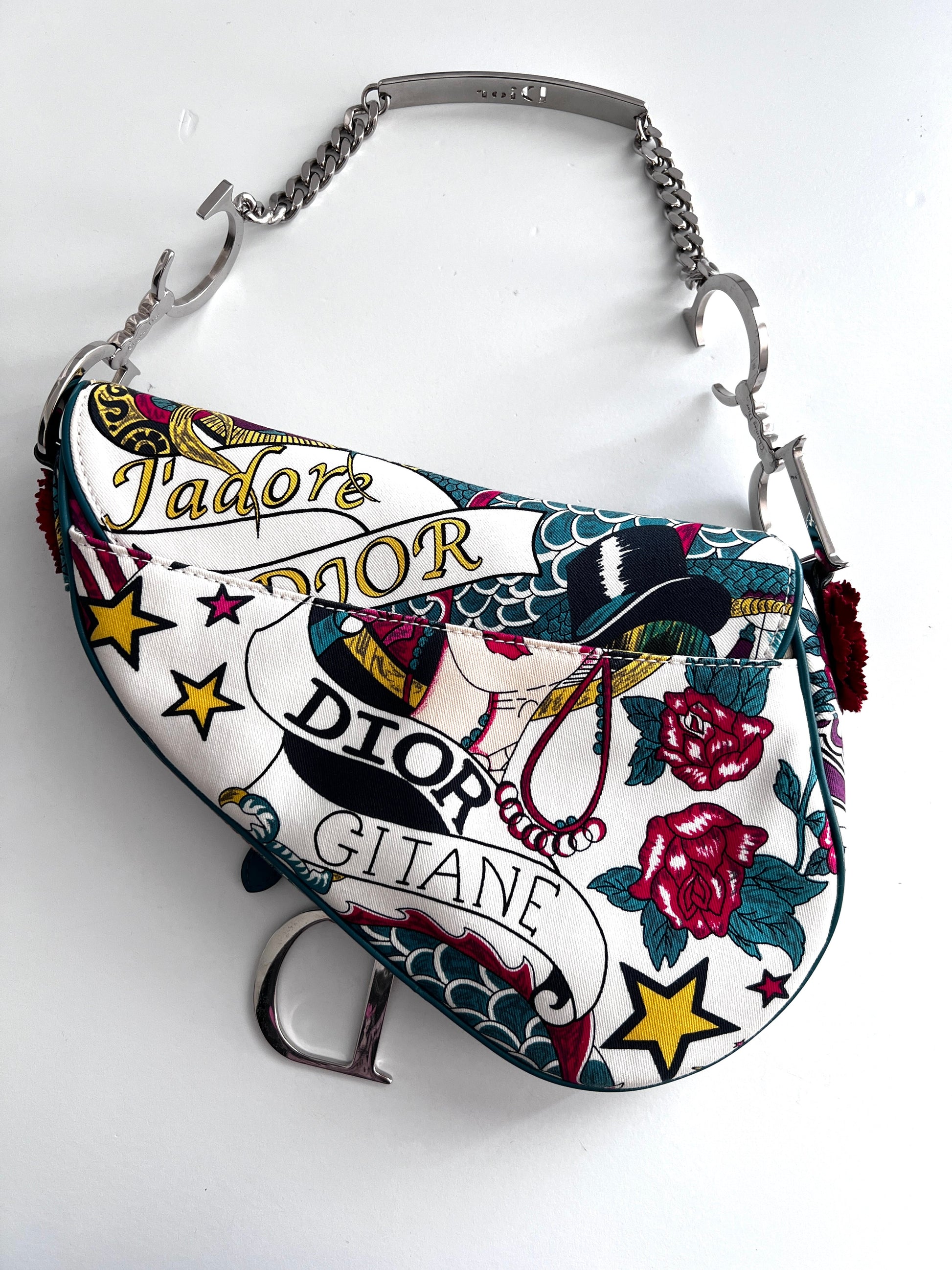 Vintage Dior Gypsy girl saddle bag from 2004 by John Galliano
