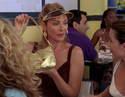 Classic vintage Fendi gold baguette