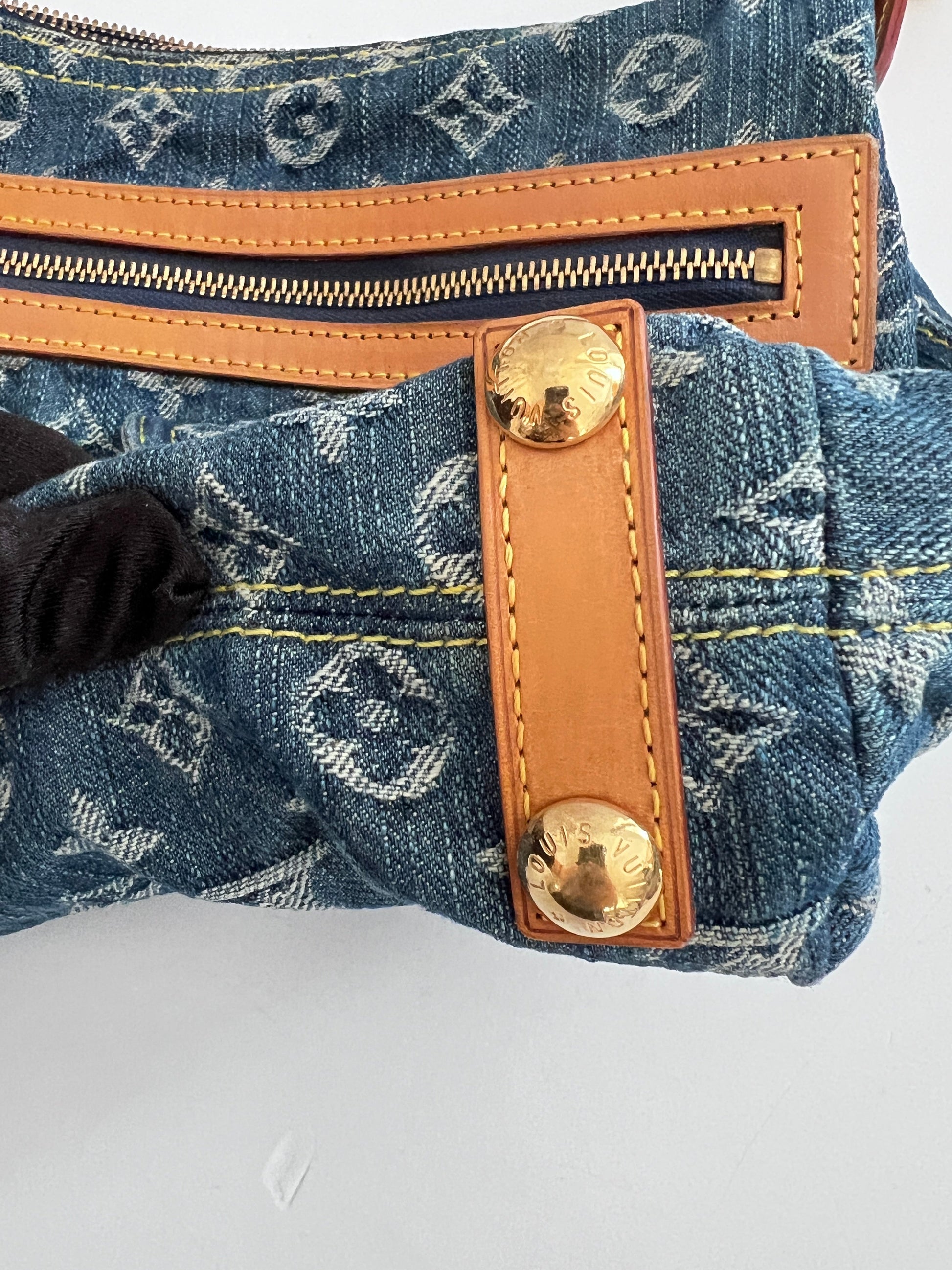 Louis Vuitton Blue Baggy Bag, Small size