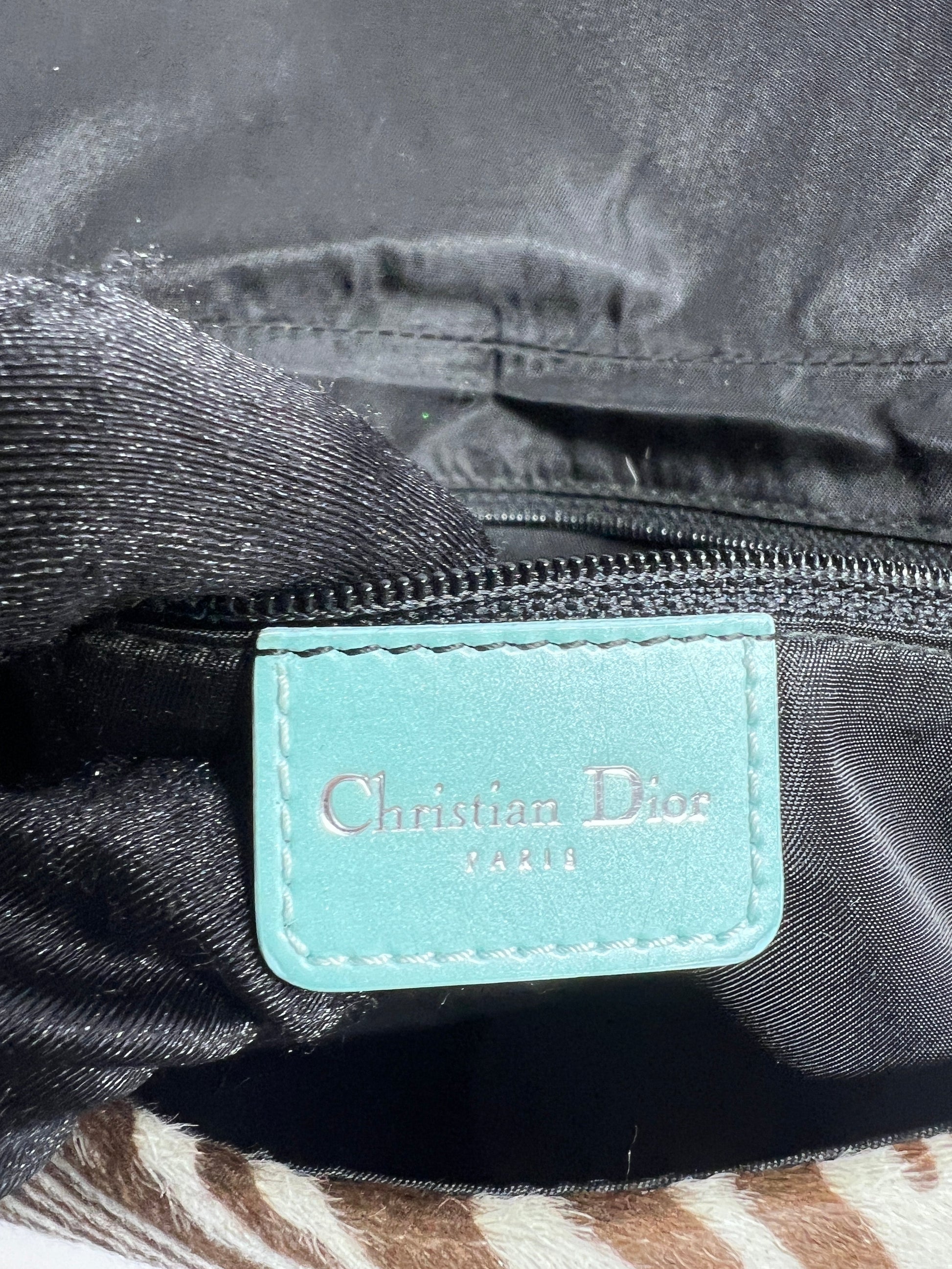 Vintage Dior zebra print pony hair Malice bag