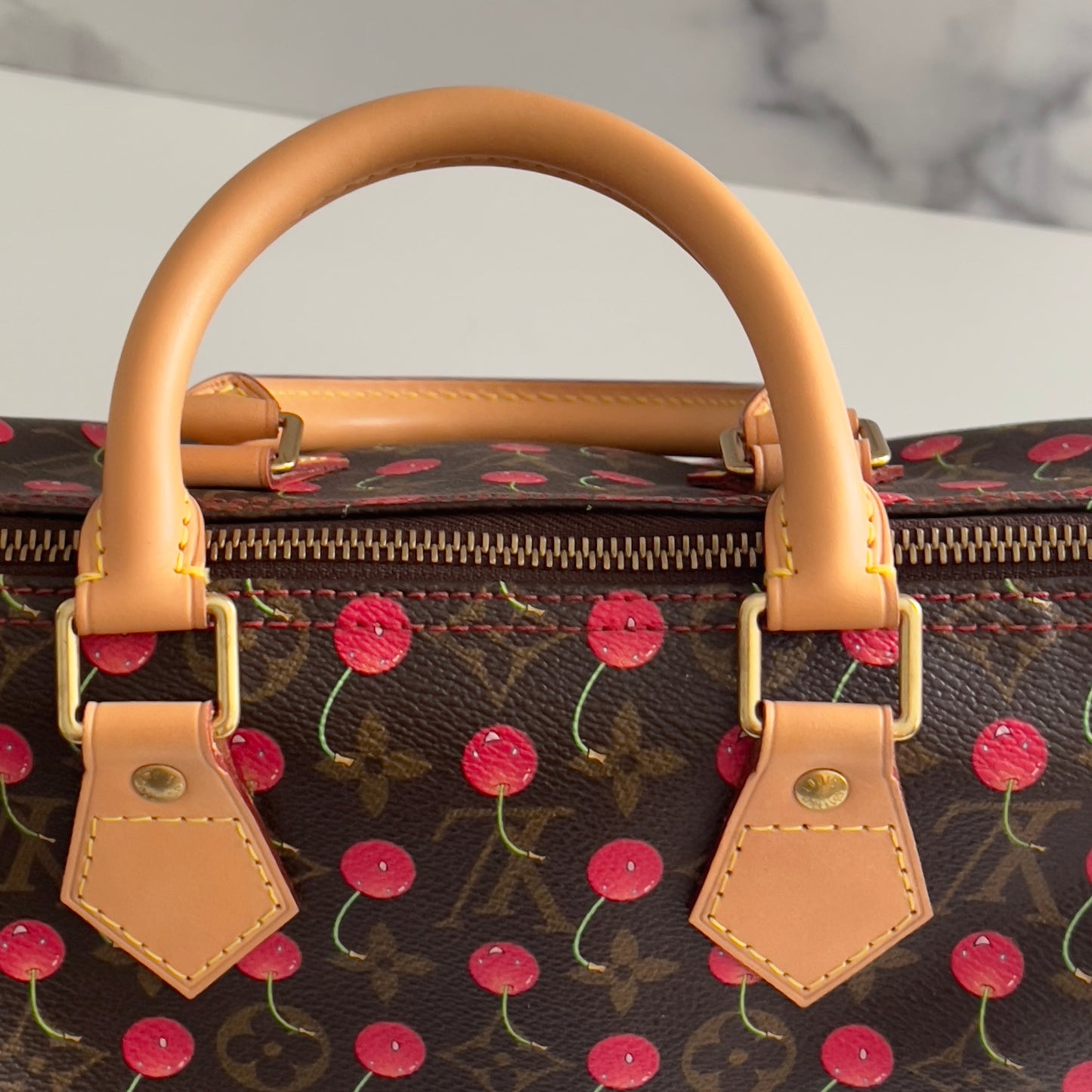 Louis Vuitton Monogram Cherries Speedy 25