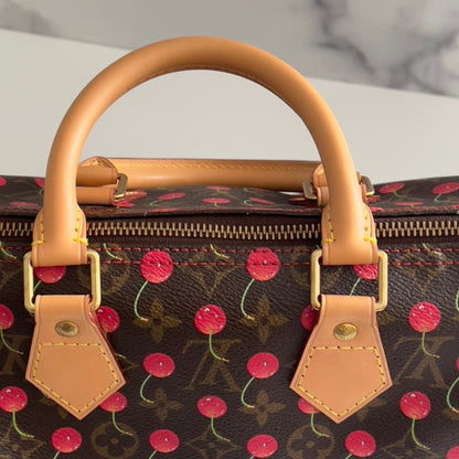 Louis Vuitton Monogram Cherries Speedy 25