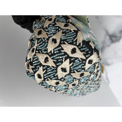 Vintage Fendi beaded Mamma baguette