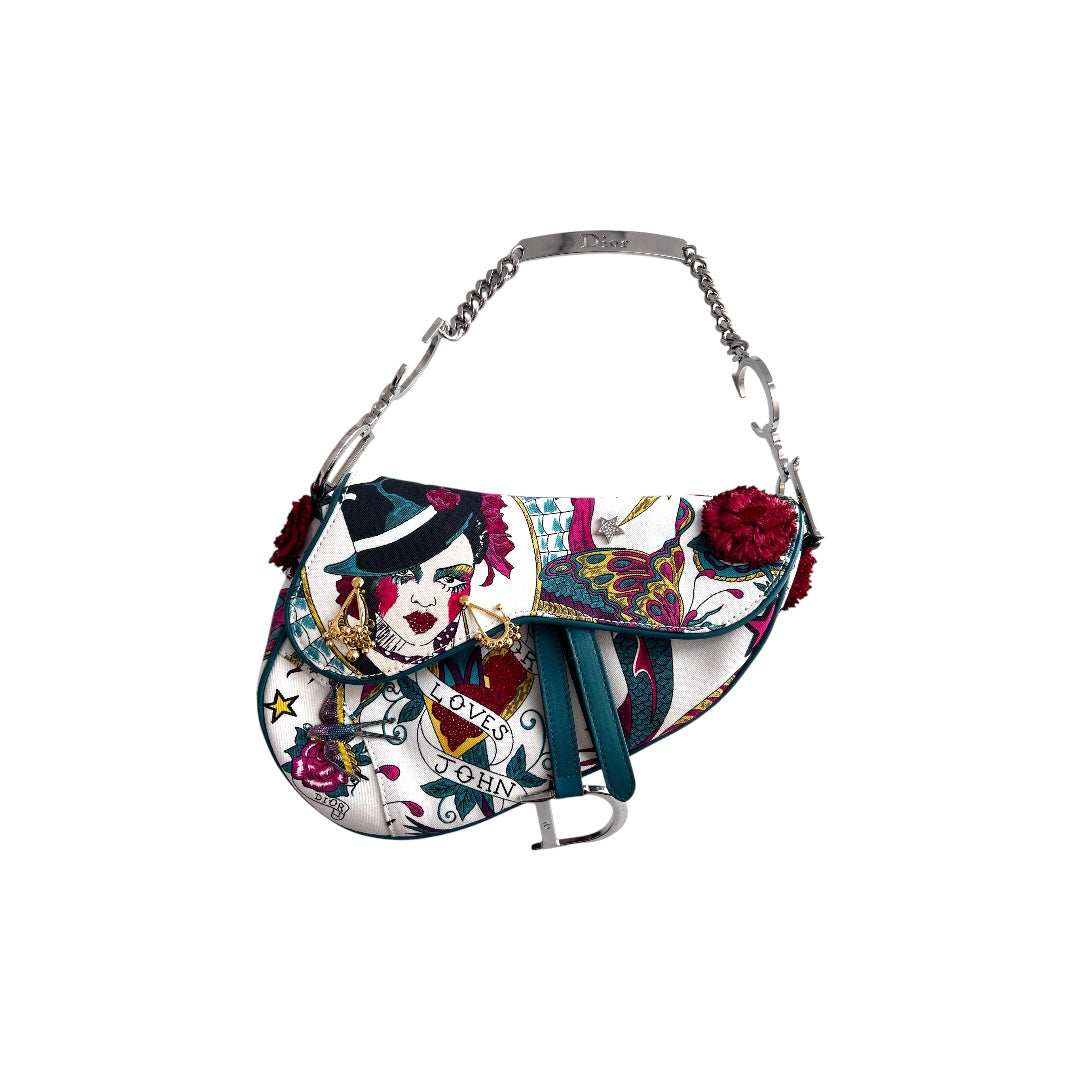 Dior Vintage Dior Gypsy girl saddle bag from 2004 by John Galliano