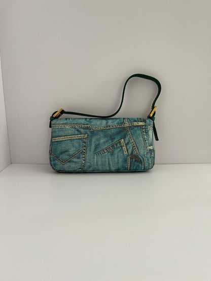 Fendi Jeans print Baguette