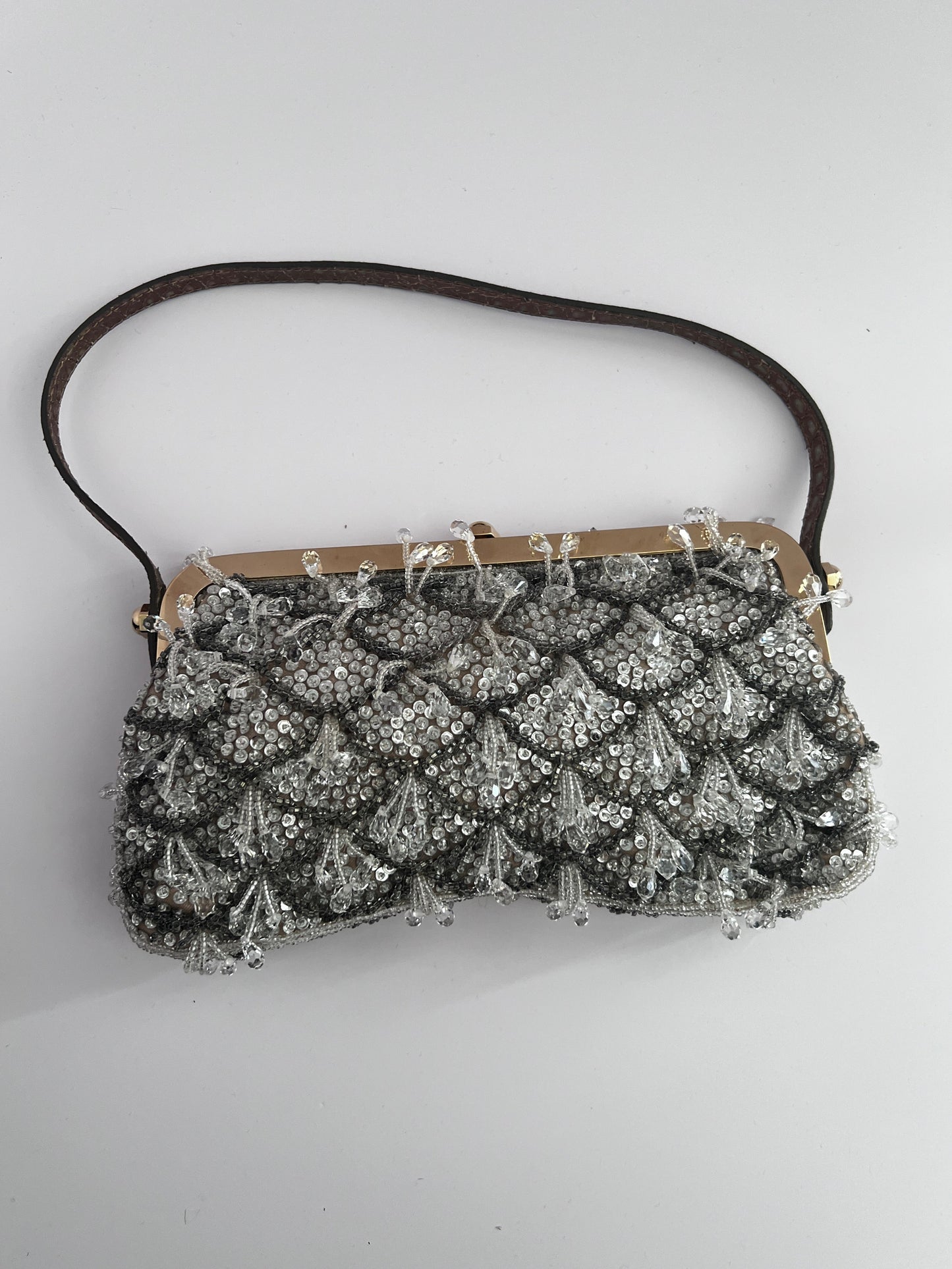 Rare Fendi beaded clutch