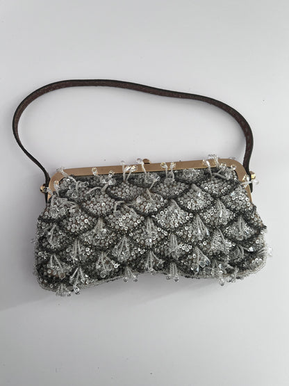 Rare Fendi beaded clutch
