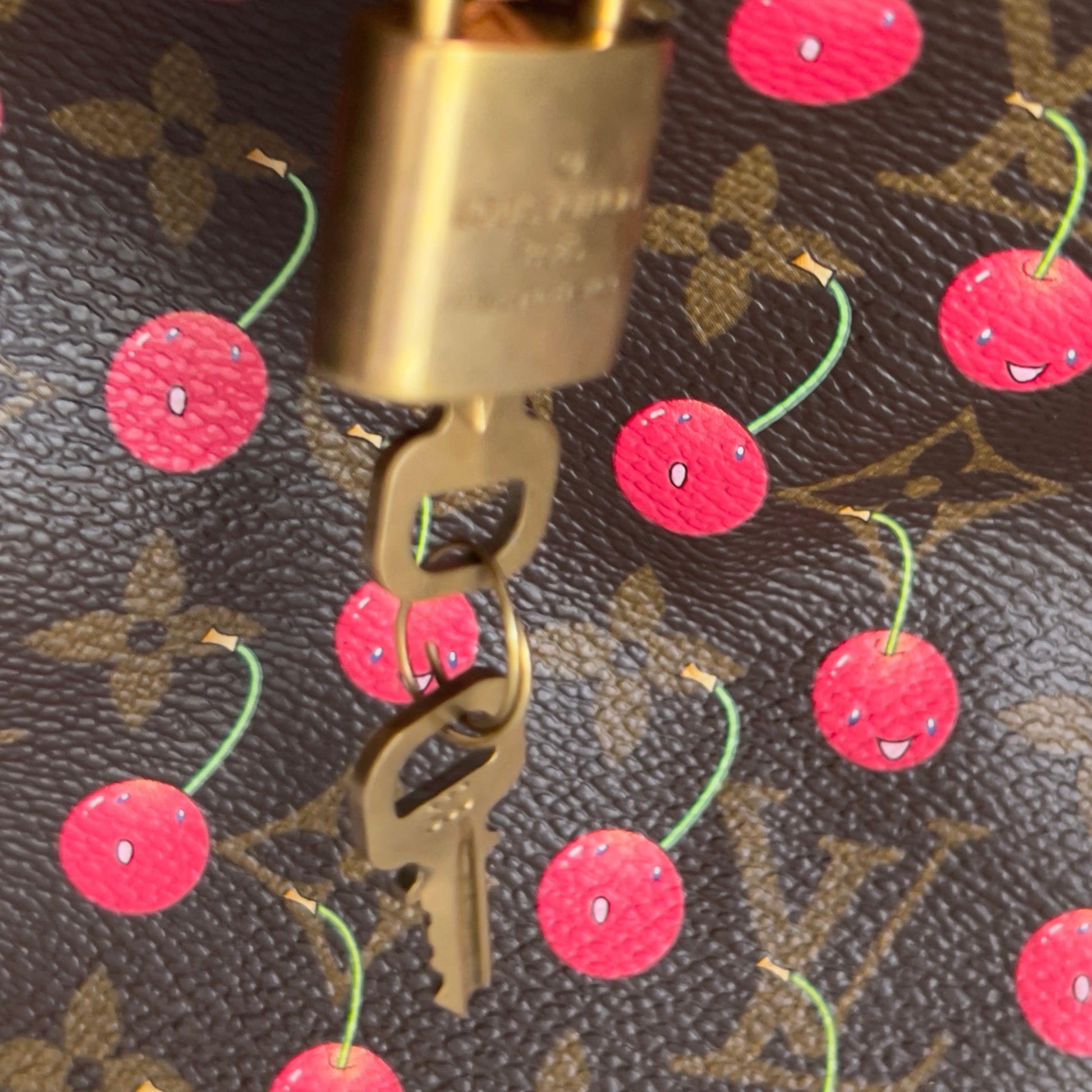 Louis Vuitton Monogram Cherries Speedy 25