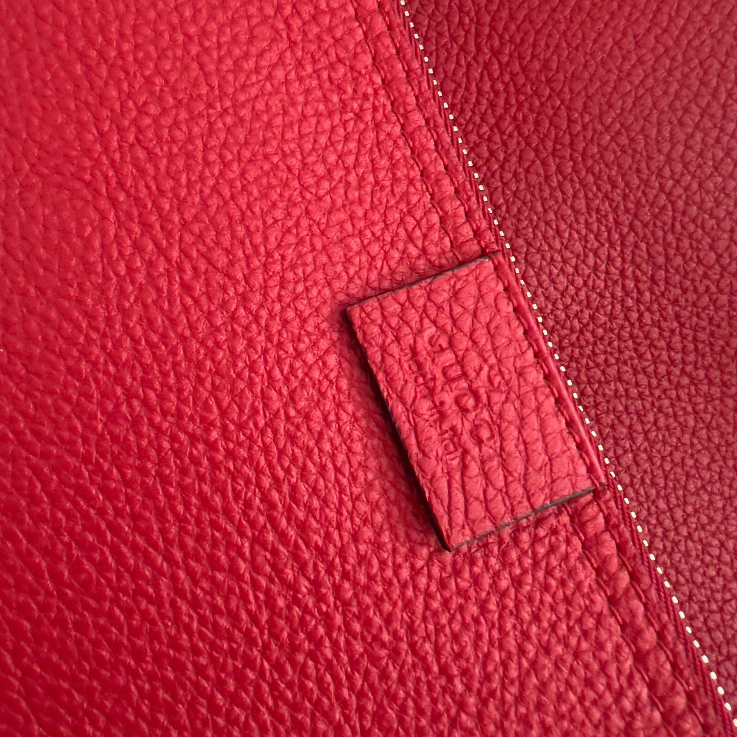 Gucci Red Soft Hobo Bag Big Size