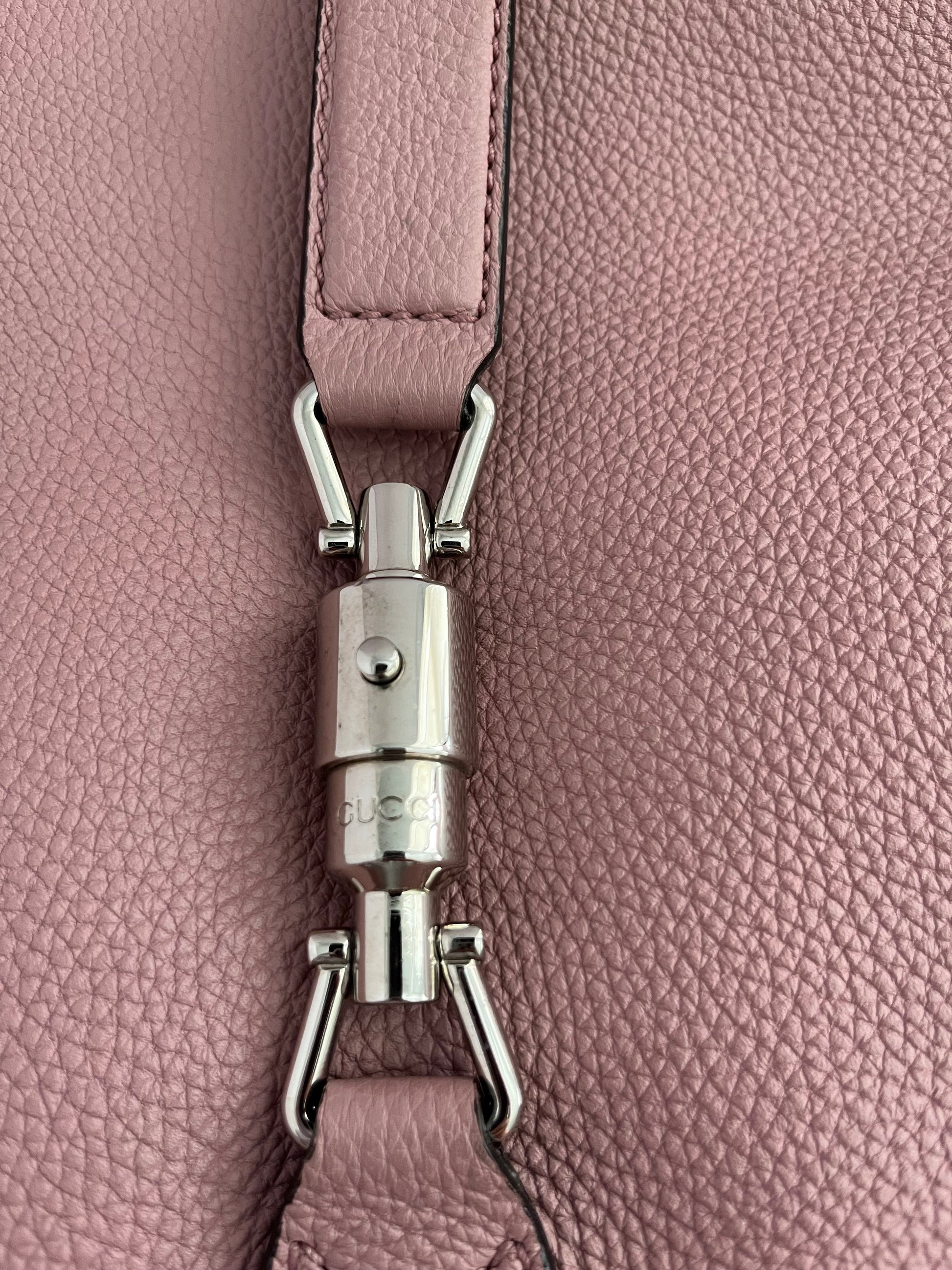 Gucci soft Jackie Hobo big size pink