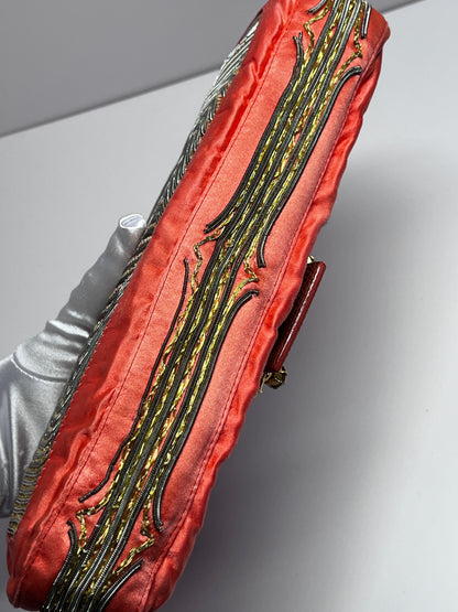 Vintage Custom Fendi Baguette - Tropical Insect Embroidery