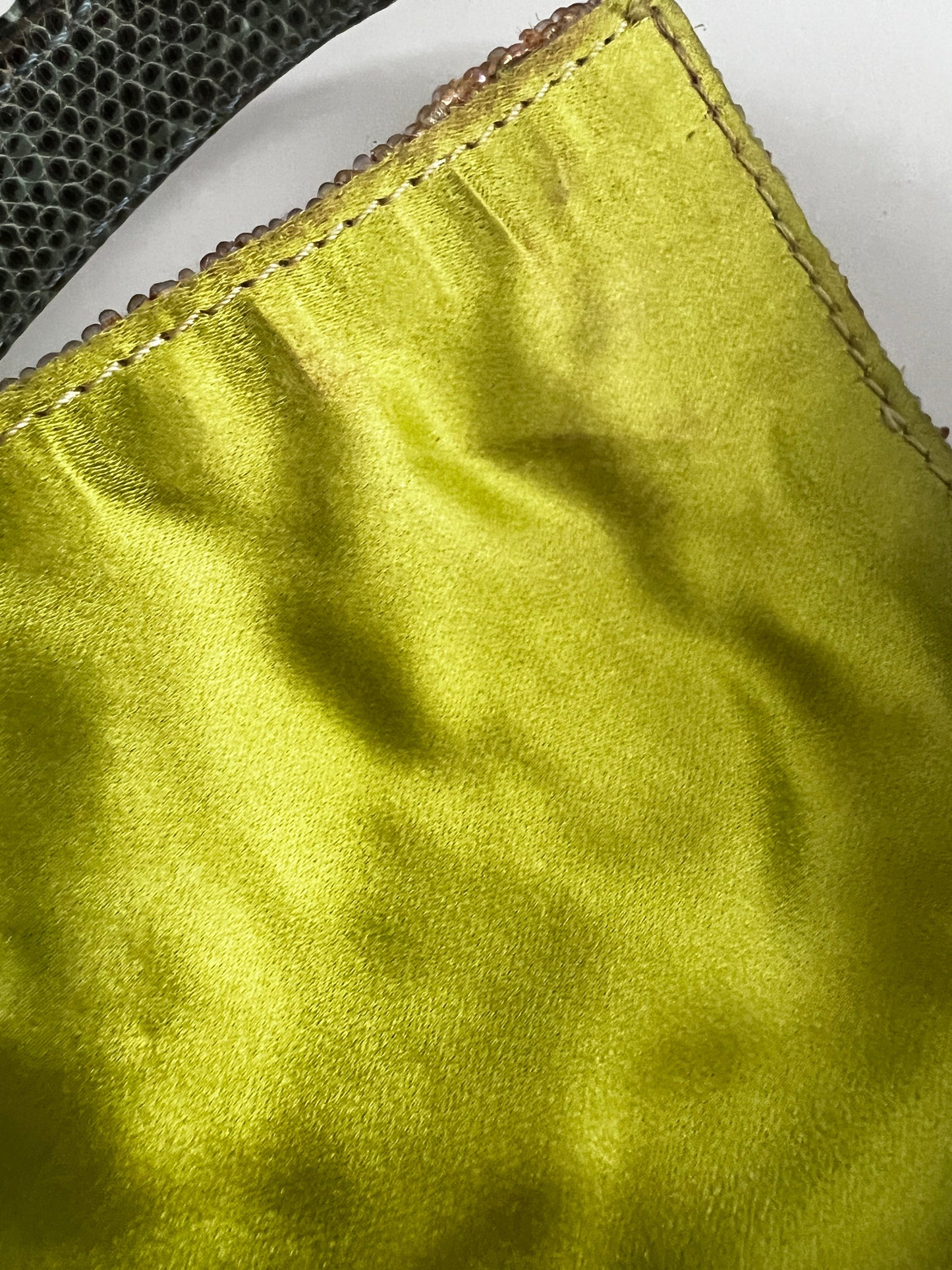 VintageFendi Madonna boho beaded baguette from 1997