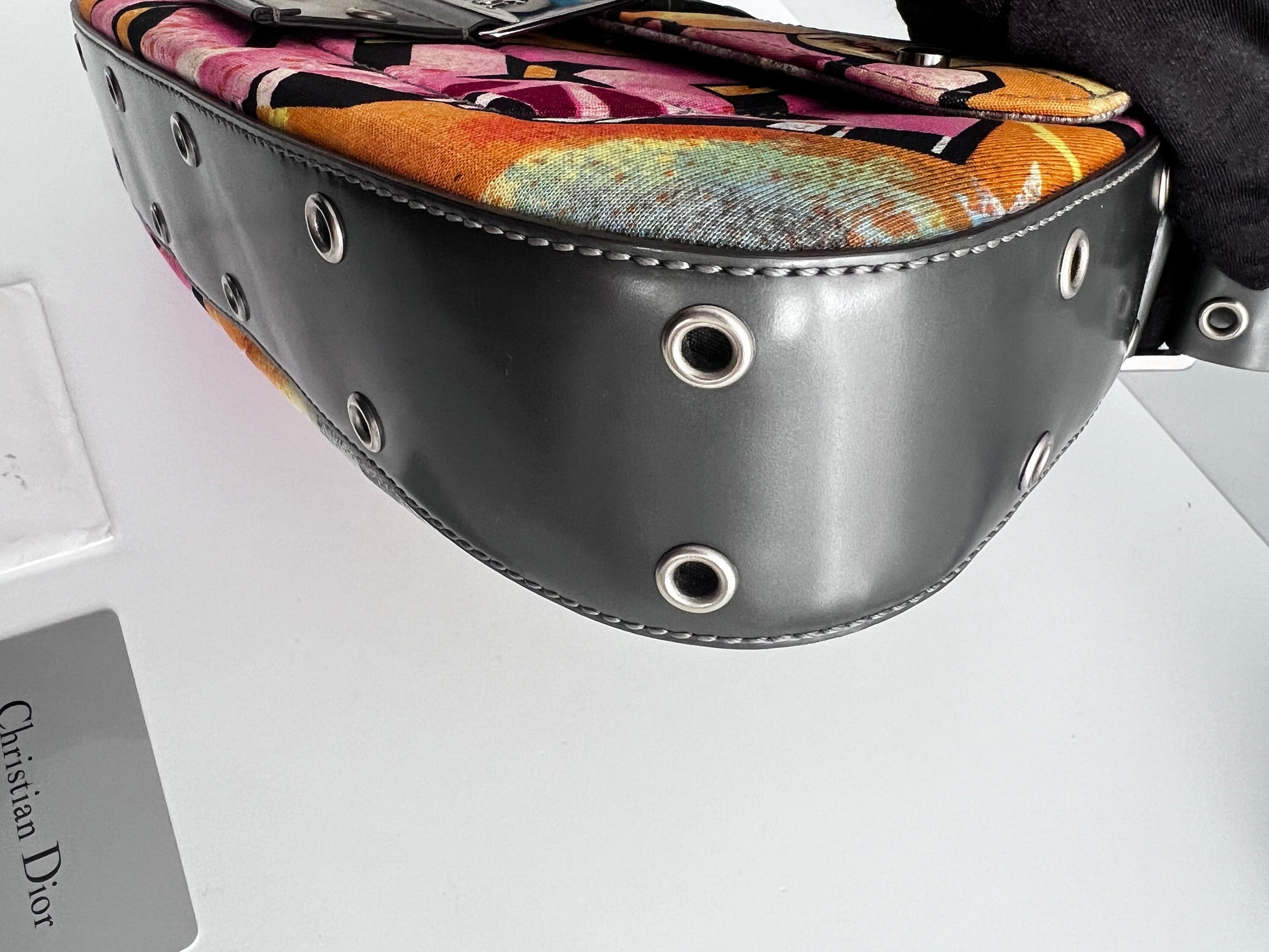 Vintage Dior graffiti Columbus bag