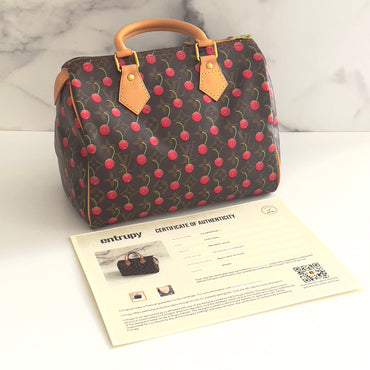Louis Vuitton Monogram Cherries Speedy 25