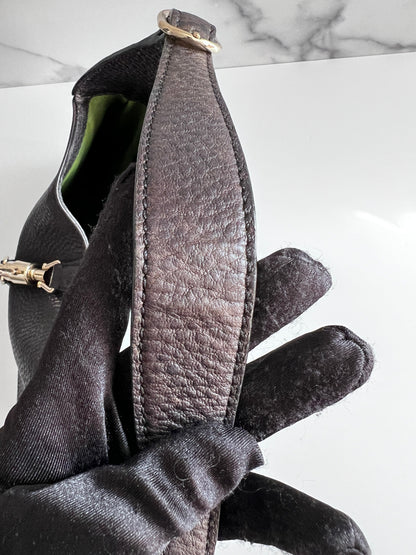 Gucci grain leather black small size Jackie 1961