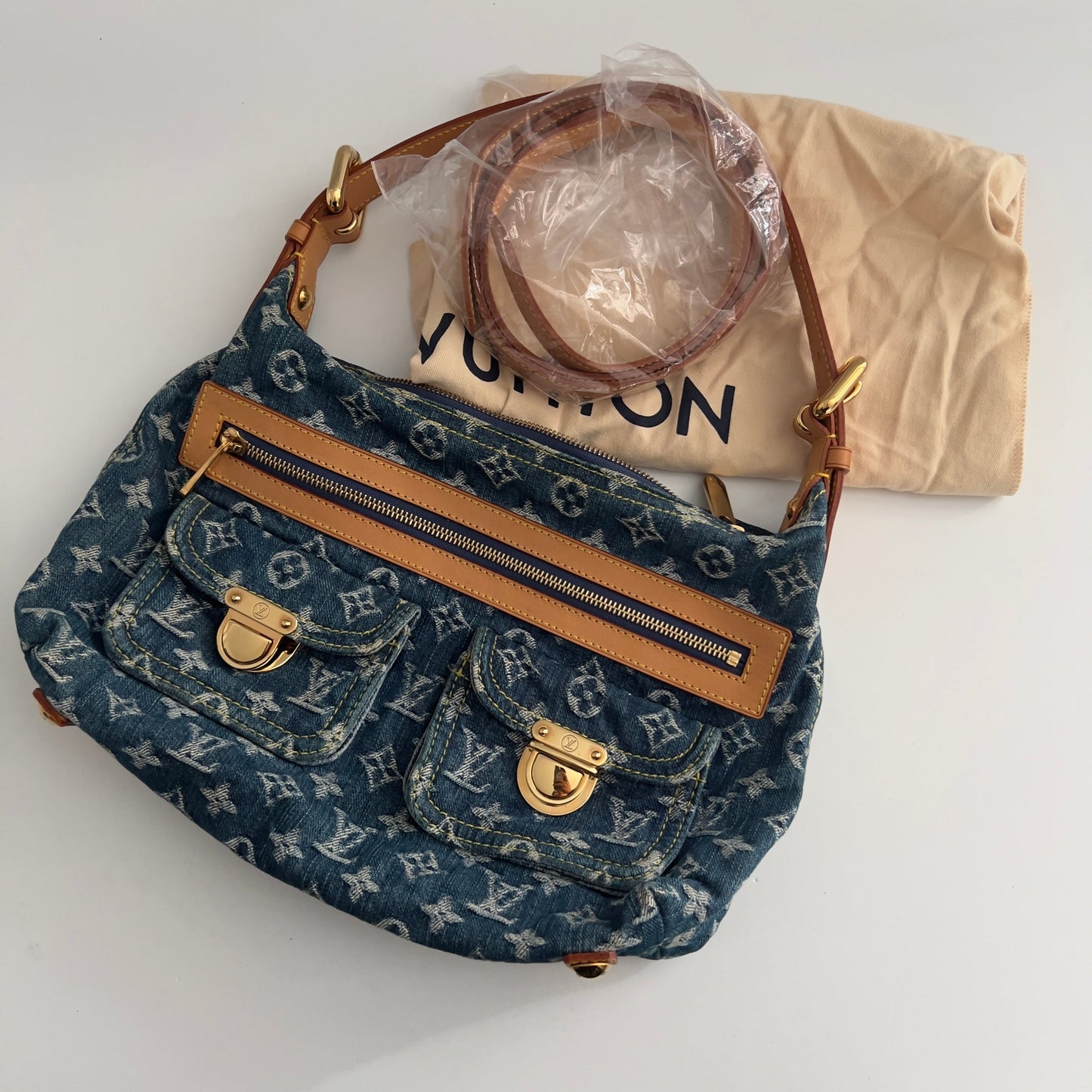 Vintage Louis Vuitton Blue Baggy PM